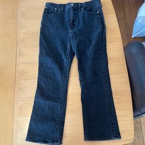 Madewell Slim Demi-Boot (Black)